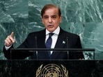 Prime Minister of Pakistan Shehbaz Sharif addresses the 77th session of the United Nations General Assembly, on Friday. Prime Minister of Pakistan Shehbaz Sharif addresses the 77th session of the United Nations General Assembly, on Friday. 