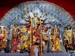 The nine-day festival of Navratri is celebrated with much pomp across the country. The nine-day festival of Navratri is celebrated with much pomp across the country.