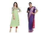 Amazon Great Indian Festival 2022 Sale: Up for grabs are suits and sarees from the likes of W, Amazon Brand and Janasya.