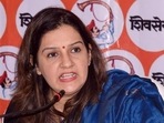 Shiv Sena MP Priyanka Chaturvedi (HT file) Shiv Sena MP Priyanka Chaturvedi (HT file)
