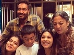 Ajay Devgn wished his mother-in-law 'Tanujaji' on her 79th birthday. Ajay Devgn wished his mother-in-law 'Tanujaji' on her 79th birthday.