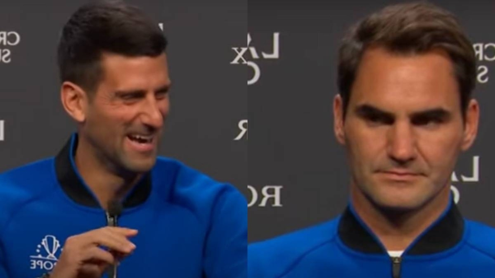 Watch: Federer’s epic four-word reply to Novak Djokovic’s ‘Sorry Roger for 2019 Wimbledon final’ remark