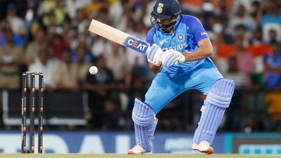 India's Rohit Sharma plays a shot during the 2nd T20I match between India and Australia (ANI) India's Rohit Sharma plays a shot during the 2nd T20I match between India and Australia (ANI)