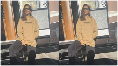 Anushka gives us all kinds of rustic vibes with snippets from her fashion photoshoot where she looked every bit stylish in a casual ensemble. (Instagram/@anushkasharma) Anushka gives us all kinds of rustic vibes with snippets from her fashion photoshoot where she looked every bit stylish in a casual ensemble. (Instagram/@anushkasharma)
