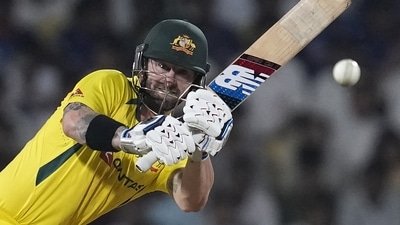 Matthew Wade's 43 off 20 balls ended up taking Australia to a strong total of 90/5 (AP)