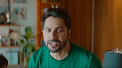 Varun Dhawan in a promo video for Prime Video.
