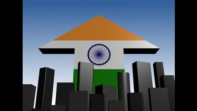 ndia must grow at 8-10% in the next 25 years to lift the average income of people and create more jobs. It is estimated that this would entail a Compounded Annual Growth Rate of 9.36% for IMF levels and 7.39% for World Bank levels (Shutterstock) ndia must grow at 8-10% in the next 25 years to lift the average income of people and create more jobs. It is estimated that this would entail a Compounded Annual Growth Rate of 9.36% for IMF levels and 7.39% for World Bank levels (Shutterstock)