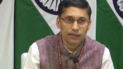 External affairs ministry spokesperson Arindam Bagchi. External affairs ministry spokesperson Arindam Bagchi.