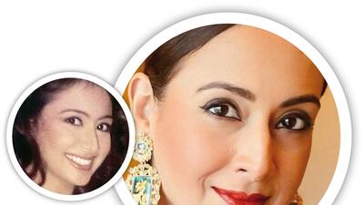 Preeti Jhangiani at 22 (left) and at 42 (right) Preeti Jhangiani at 22 (left) and at 42 (right)