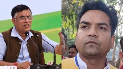Congress spokesperson Pawan Khera and BJP's Kapil Mishra. Congress spokesperson Pawan Khera and BJP's Kapil Mishra.
