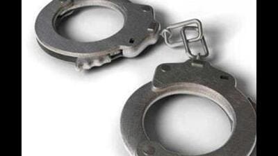 A woman was arrested by the Ferozepur police in Kapurthala for allegedly giving shelter to former inspector Parminder Singh Bajwa, who is an absconder in a drug case. (HT Photo/ Representational image)