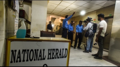The case relates to alleged financial irregularities in the party-promoted Young Indian (YI), which owns the National Herald newspaper (Hindustan Times) The case relates to alleged financial irregularities in the party-promoted Young Indian (YI), which owns the National Herald newspaper (Hindustan Times)