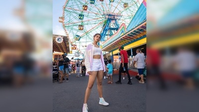 Sharing a slew of photos, Pooja Hegde captioned her post, "Let the adventure begin… #amused". (Instagram/@hegdepooja)
