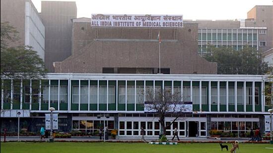 AIIMS director Randeep Guleria’s initial term of five years ended in March this year. He was on an extension (HT File Photo)