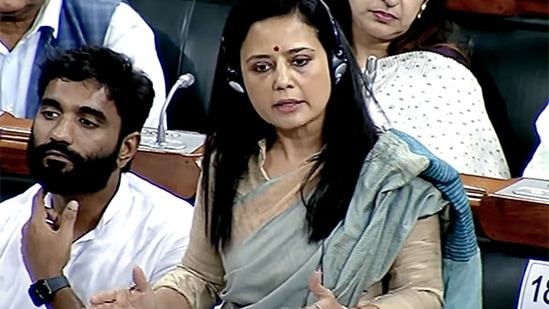 Mahua Moitra tweeted a passage of the explanatory note of the draft telecom bill.&nbsp;(ANI)