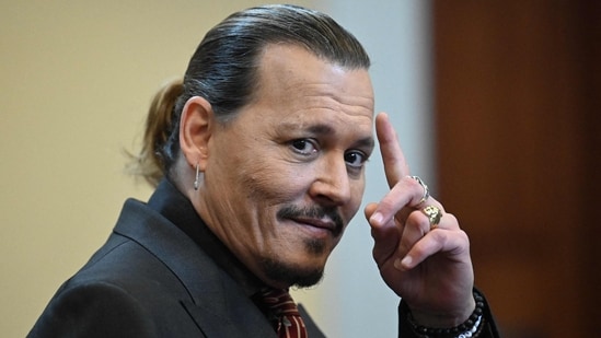 FILE PHOTO: Johnny Depp during a hearing in his trial against ex-wife Amber Heard at a court in the US.(AFP)
