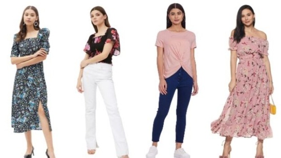 Amazon Great Indian Festival Sale 2022 on women's western wear: On offer are jeans, tops, t-shirts, dresses and more.
