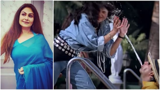 Akshay Kumar spit water on Ayesha Jhulka's face in a scene in Khiladi (1992).&nbsp;