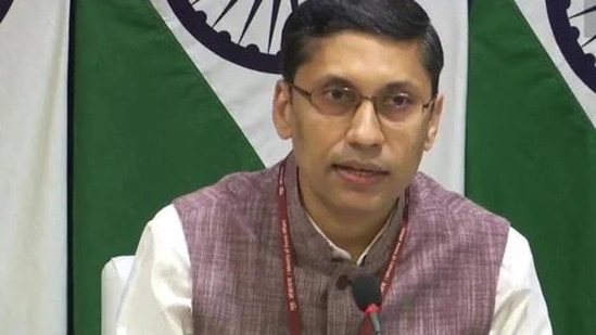 External affairs ministry spokesperson Arindam Bagchi. External affairs ministry spokesperson Arindam Bagchi.