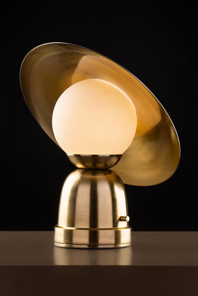 This ‘contemporary meets modern’ designer lamp is perfect to dress a side and corner table or a bare corner (The beautiful Kasa Brass Calisto lamp by Rosha) This ‘contemporary meets modern’ designer lamp is perfect to dress a side and corner table or a bare corner (The beautiful Kasa Brass Calisto lamp by Rosha)