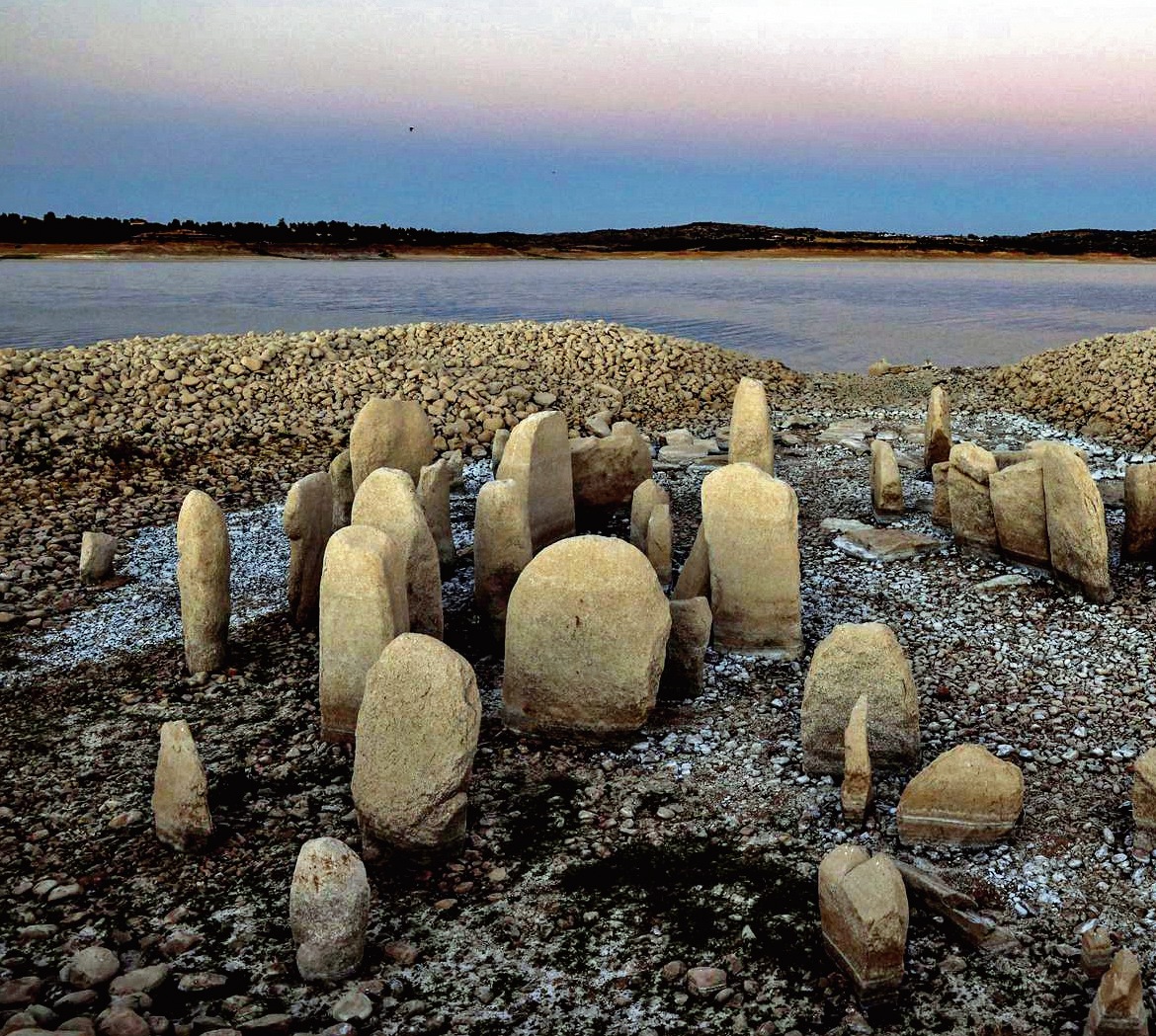 The arrangement of 144 rocks, each about 6 ft tall, dates to about 5000 BCE. (Reuters) The arrangement of 144 rocks, each about 6 ft tall, dates to about 5000 BCE. (Reuters)
