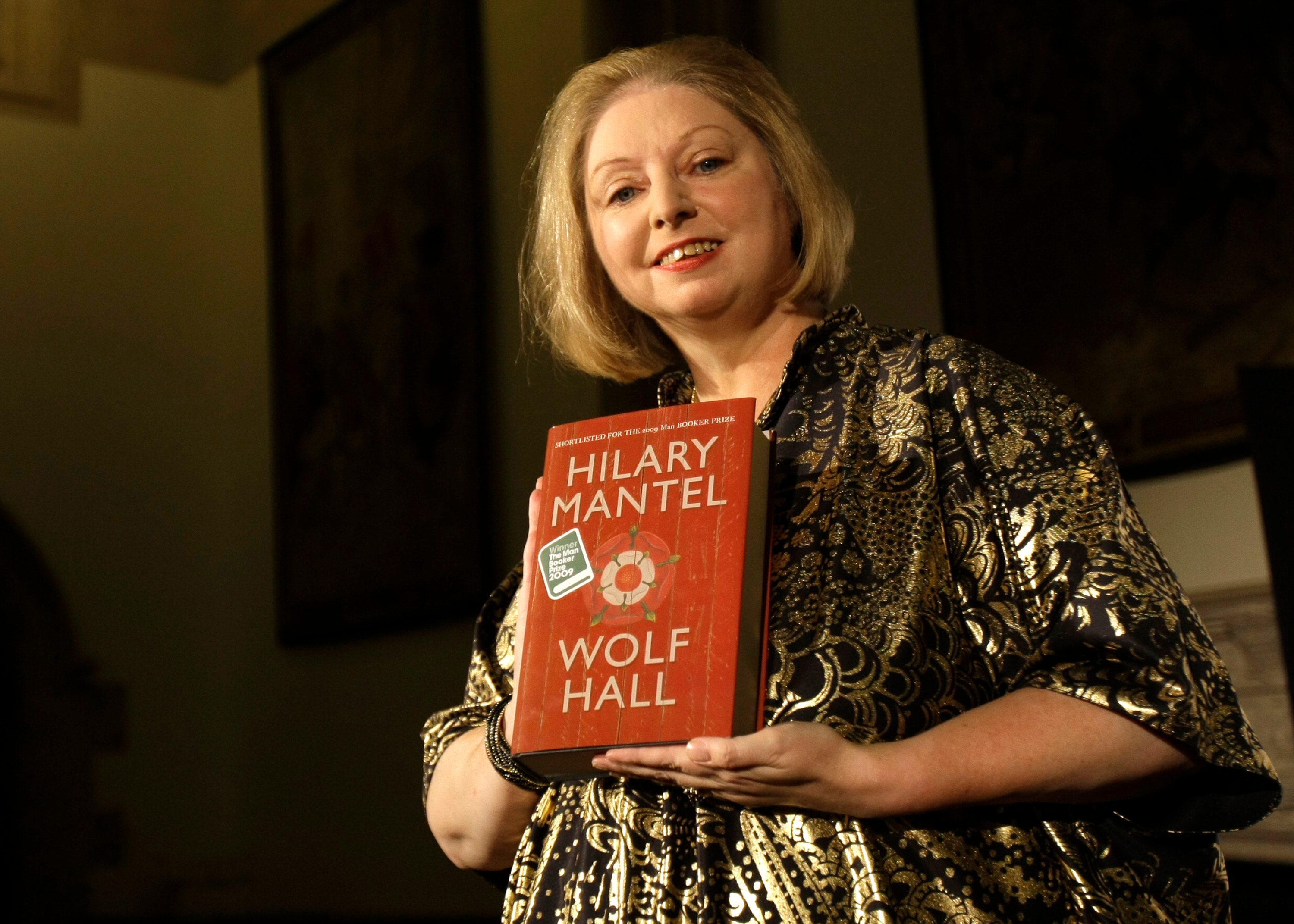 Hilary Mantel, the Booker Prize-winning author of the acclaimed “Wolf Hall” saga, has died. She was 70. (AP Photo/ Alastair Grant, File) (AP) Hilary Mantel, the Booker Prize-winning author of the acclaimed “Wolf Hall” saga, has died. She was 70. (AP Photo/ Alastair Grant, File) (AP)