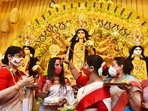 Durga Puja is one of the biggest festivals in West Bengal.(ANI) Durga Puja is one of the biggest festivals in West Bengal.(ANI)