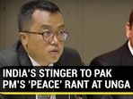 INDIA'S STINGER TO PAK PM'S ‘PEACE’ RANT AT UNGA INDIA'S STINGER TO PAK PM'S ‘PEACE’ RANT AT UNGA