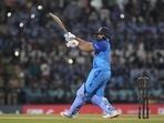 India's captain Rohit Sharma bats during the second T20 cricket match between India and Australia, in Nagpur, India, Friday, Sept. 23, 2022. (AP Photo/Rafiq Maqbool)(AP) India's captain Rohit Sharma bats during the second T20 cricket match between India and Australia, in Nagpur, India, Friday, Sept. 23, 2022. (AP Photo/Rafiq Maqbool)(AP)