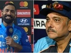 Dinesh Karthik; Ravi Shastri Dinesh Karthik; Ravi Shastri