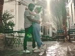 Nayanthara Beyond The Fairy Tale teaser: Nayanthara and Vignesh Shivan in a still from the documentary series. Nayanthara Beyond The Fairy Tale teaser: Nayanthara and Vignesh Shivan in a still from the documentary series.