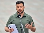 Russia-Ukraine War: Ukrainian President Volodymyr Zelensky speak.(AFP) Russia-Ukraine War: Ukrainian President Volodymyr Zelensky speak.(AFP)