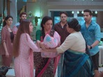 Leela wants to take Kinjal and Pari back to the Shah house. Leela wants to take Kinjal and Pari back to the Shah house.