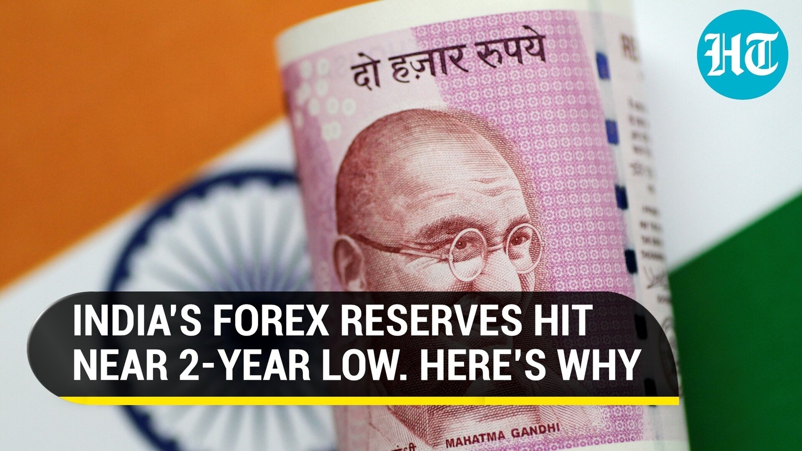 India's Forex Reserves Fall Below $550 Bn For First Time Since 2020 I ...