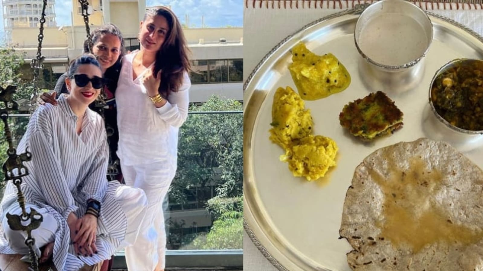 Days after birthday, Kareena Kapoor gets together with Karisma Kapoor for ‘Maharashtrian meal day’. See pics