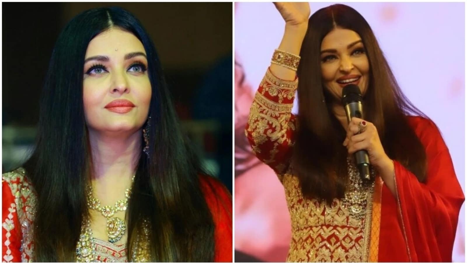 Aishwarya Rai is a flawless beauty in red anarkali for Ponniyin Selvan 1 pre-release event: Pics, videos inside | Fashion Trends