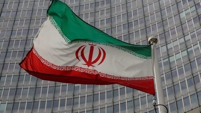 Russia-Ukraine War An Iranian flag flutters. (Reuters)
