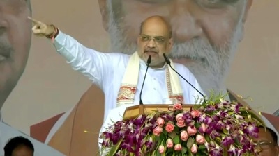 Amit Shah is scheduled to wind up his tour with a meeting with officials of the Sashastra Seema Bal, BJP sources said. (PTI)