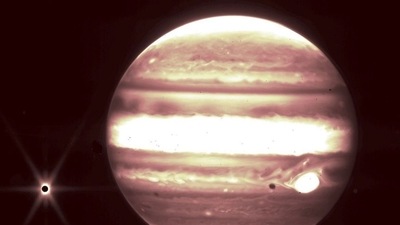 Jupiter's opposition occurs every 13 months. (NASA Webb Instagram) Jupiter's opposition occurs every 13 months. (NASA Webb Instagram)