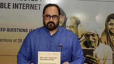 Union minister of state for electronics and information technology Rajeev Chandrasekhar. (File Photo/PTI)