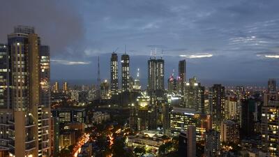 Mumbai, India - June 29, 2016 : Mumbai Skyline in Mumbai, India, on Wednesday, June 29, 2016. (Photo by Vijayanand Gupta/ Hindustan Times) (Vijayanand Gupta/HT PHOTO) Mumbai, India - June 29, 2016 : Mumbai Skyline in Mumbai, India, on Wednesday, June 29, 2016. (Photo by Vijayanand Gupta/ Hindustan Times) (Vijayanand Gupta/HT PHOTO)