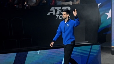 Laver Cup: Novak Djokovic will face Frances Tiafoe on Day 2. (REUTERS)
