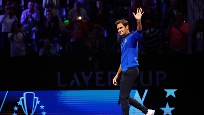 Federer had announced that he would be ending his illustrious career after the Laver Cup. While there are still two more days left for the competition to end, Federer said he would only be playing a doubles match and has since pulled out.&nbsp; (Action Images via Reuters)