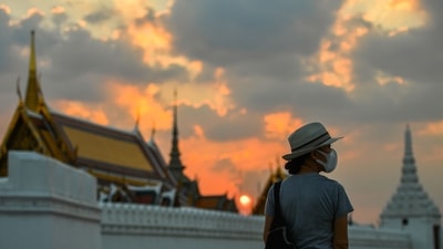 Centre On Fake Jobs In Thailand: A tourist wears a face mask to prevent spread of the coronavirus disease. (Reuters)