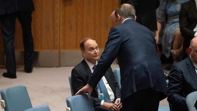 Russia-Ukraine War: Russia's Foreign Minister Sergei Lavrov leaves after speaking at the Security Council meeting. (AFP) Russia-Ukraine War: Russia's Foreign Minister Sergei Lavrov leaves after speaking at the Security Council meeting. (AFP)