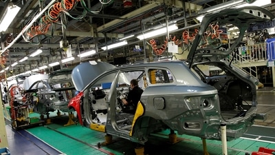 The Toyota car sales dropped by 69 per cent in Russia between January and August (Reuters)