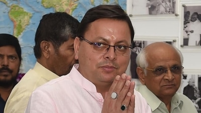 Uttrakhand chief minister Pushkar Singh Dhami. (File)