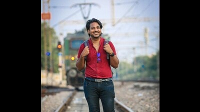 To set his new world record, Gupta travelled a total of 61,445 km across India, by bus and train. (Sanchit Khanna / HT Photo) To set his new world record, Gupta travelled a total of 61,445 km across India, by bus and train. (Sanchit Khanna / HT Photo)