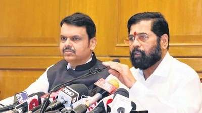 Deputy CM Devendra Fadnavis and CM Eknath Shinde. Deputy CM Devendra Fadnavis and CM Eknath Shinde.