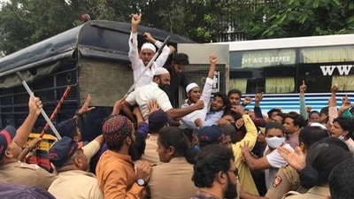 The PFI had organised a protest outside the district collector's office in Pune to denounce the recent nationwide raids on the organisation and the arrest of its activists. The PFI had organised a protest outside the district collector's office in Pune to denounce the recent nationwide raids on the organisation and the arrest of its activists.